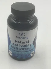 Natural Multi Vitamin Anti-Aging 120 capsules  Exp  02/2026