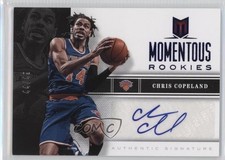 2012-13 Panini Momentum Momentous Rookies Blue 44/49 Chris Copeland #54 Auto 2u3
