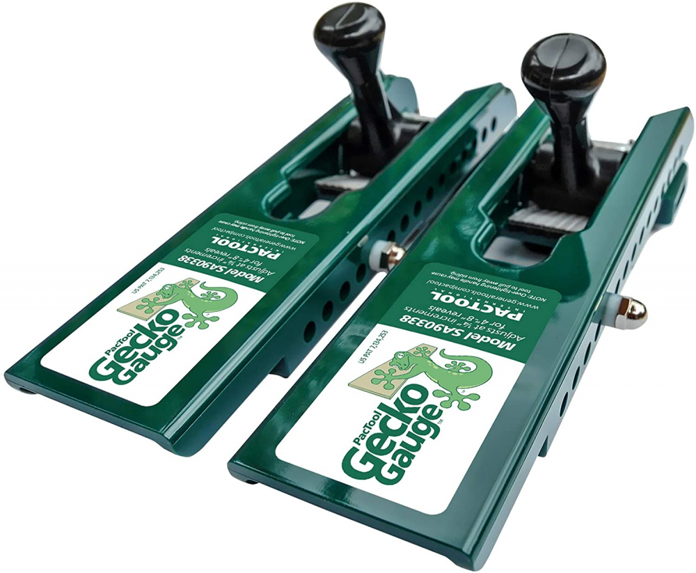 LP Siding Installation Tool Gecko Gauge Support Adjustable Hangers