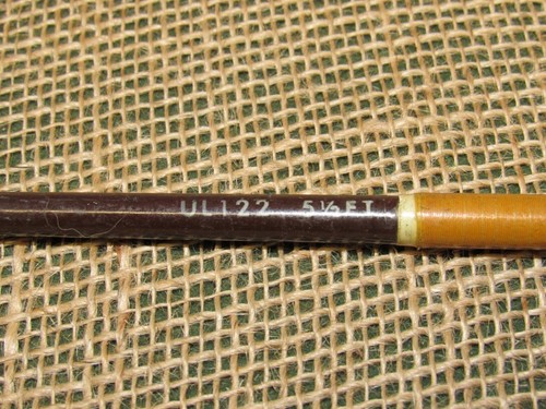 Vintage SABRE Fast Taper Custom Made Fishing Rod ~ UL 122 5 1/2 FT ~ EX Cork - Picture 14 of 18