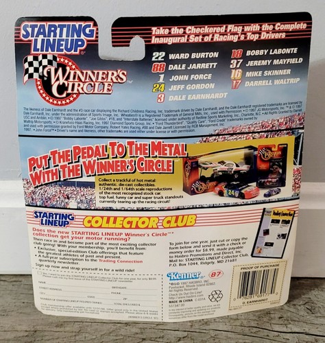 Dale Earnhardt Sr. 1997 WINNER'S CIRCLE GOODYEAR SERVICE STARTING LINEUP FIGURE - Picture 3 of 4