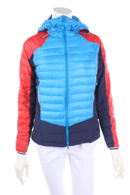 MILLET Down Jacket Logo Application XS blue red