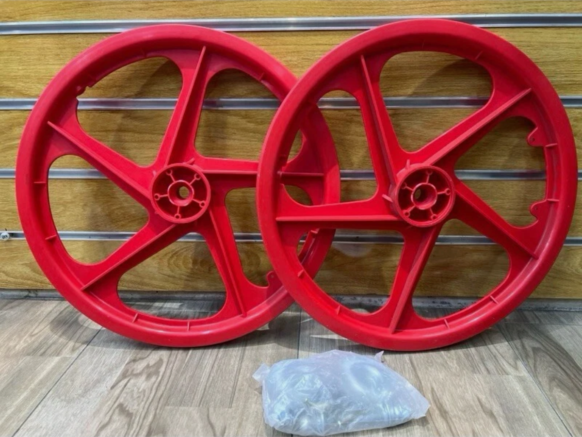 【新品】Re・De PCH-20LR RED BMX Bicycle 20” Red PVC Sport Rim Complete Wheelset XPEDITE | eBay