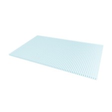 6~42Pcs Clear 4mm Polycarbonate Sheets Twinwall Panel Greenhouse Shed Roof Sheet