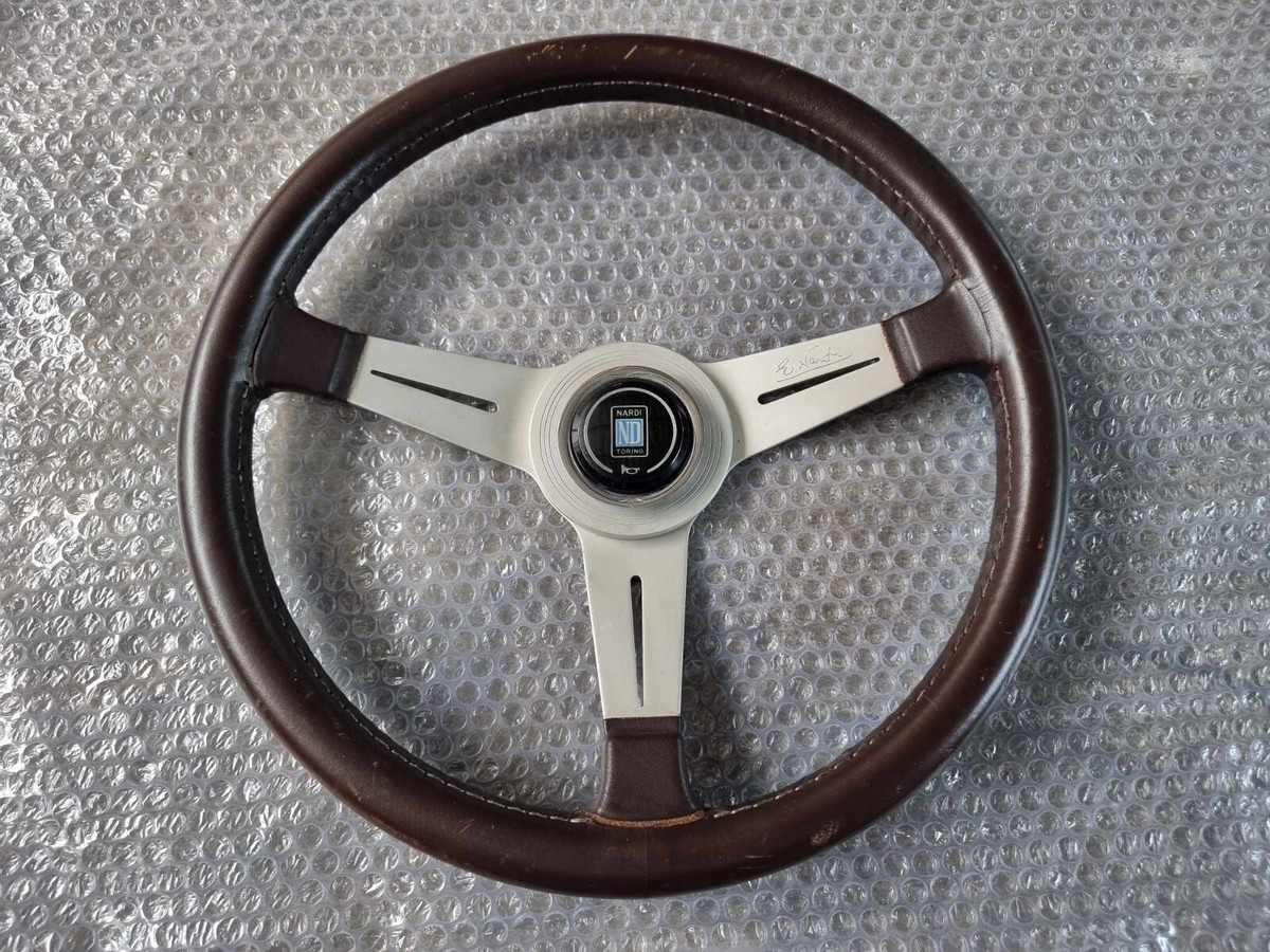 VINTAGE NARDI STEERING WHEEL BENZ SL BMW volk swagen brown