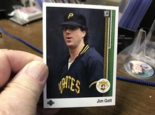 1989 Upper Deck Jim Gott Pittsburgh Pirates #539