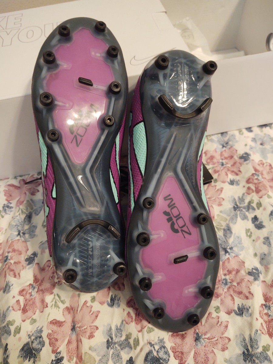 Custom Nike Zoom Superfly 9 Elite FG Hyper Turquoise Fuchsia  display picture 1