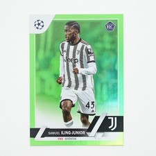 2022-23 Topps Chrome UEFA Green /199 #103 Samuel Iling-Junior