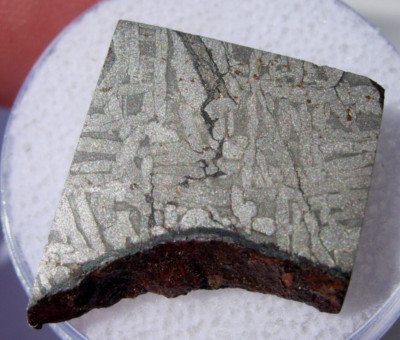 6.38 grams Tambo Quemado METEORITE nice slice 18x17x3mm