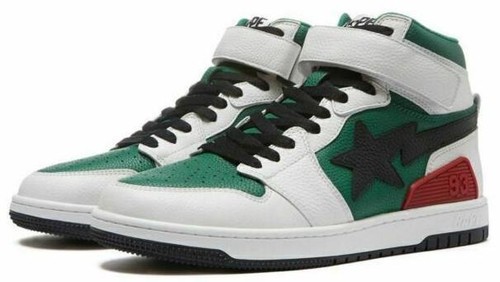 A bathing Ape Size 9.5 1170191013 Green Sta | eBay