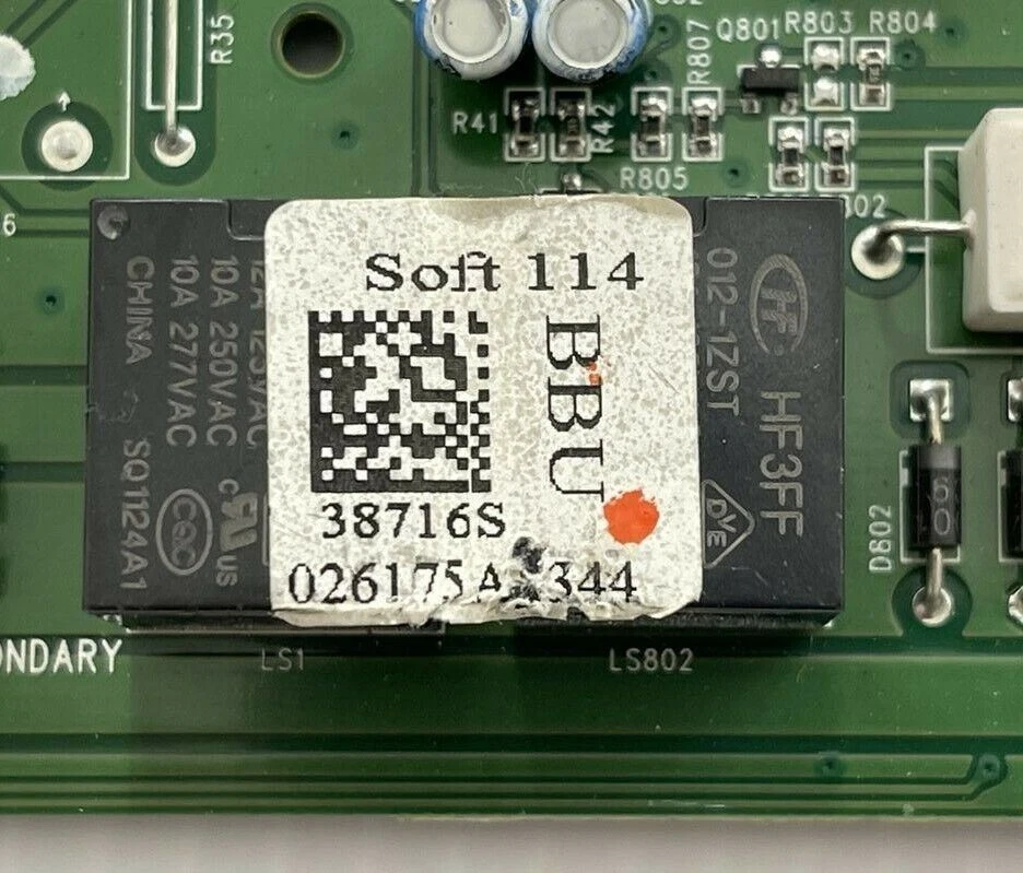 Placa de circuito de control de CC Genie 39340S.S con modelos BBU 3020/7035/7055 - 38716S Foto 2 de 4