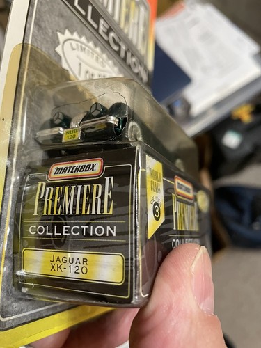 Matchbox 1995 Premiere Collection Series 3 Jaguar XK-120 Green - Picture 5 of 5