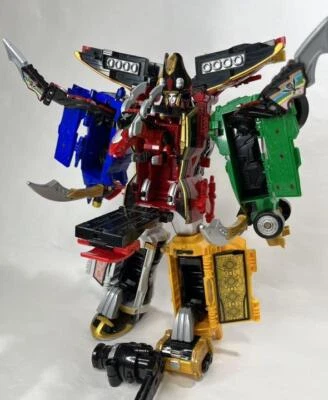 Power Rangers Super Megaforce Gokaiger DX GokaiOh Dragon Megazord Set BANDAI - Photo 1/4