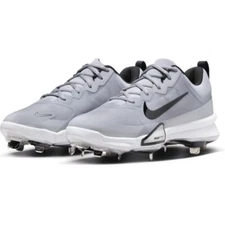 Nike Force Zoom Trout 9 Pro Baseball Cleats Gray FB2907-002 Men’s Size 7 NEW