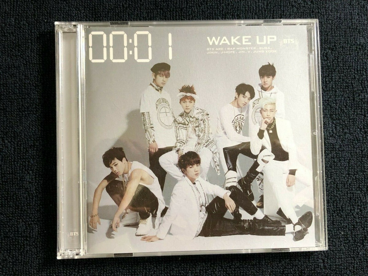 BTS Japanese Ver. WAKE UP First Limited Edition Type B CD DVD Set 