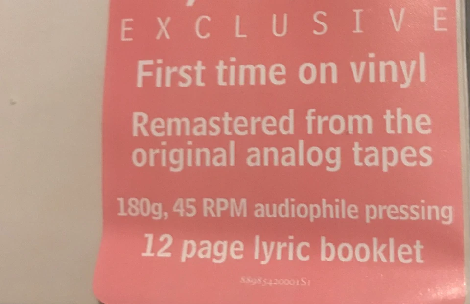 FIONA APPLE TIDAL VINYL NEW! LIMITED 180 GRAM LP! CRIMINAL, SHADOWBOXER Foto 2 de 2
