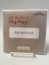 Close to my Heart My Acrylix The Beauty Of Christmas B1116 Pine trees carriage