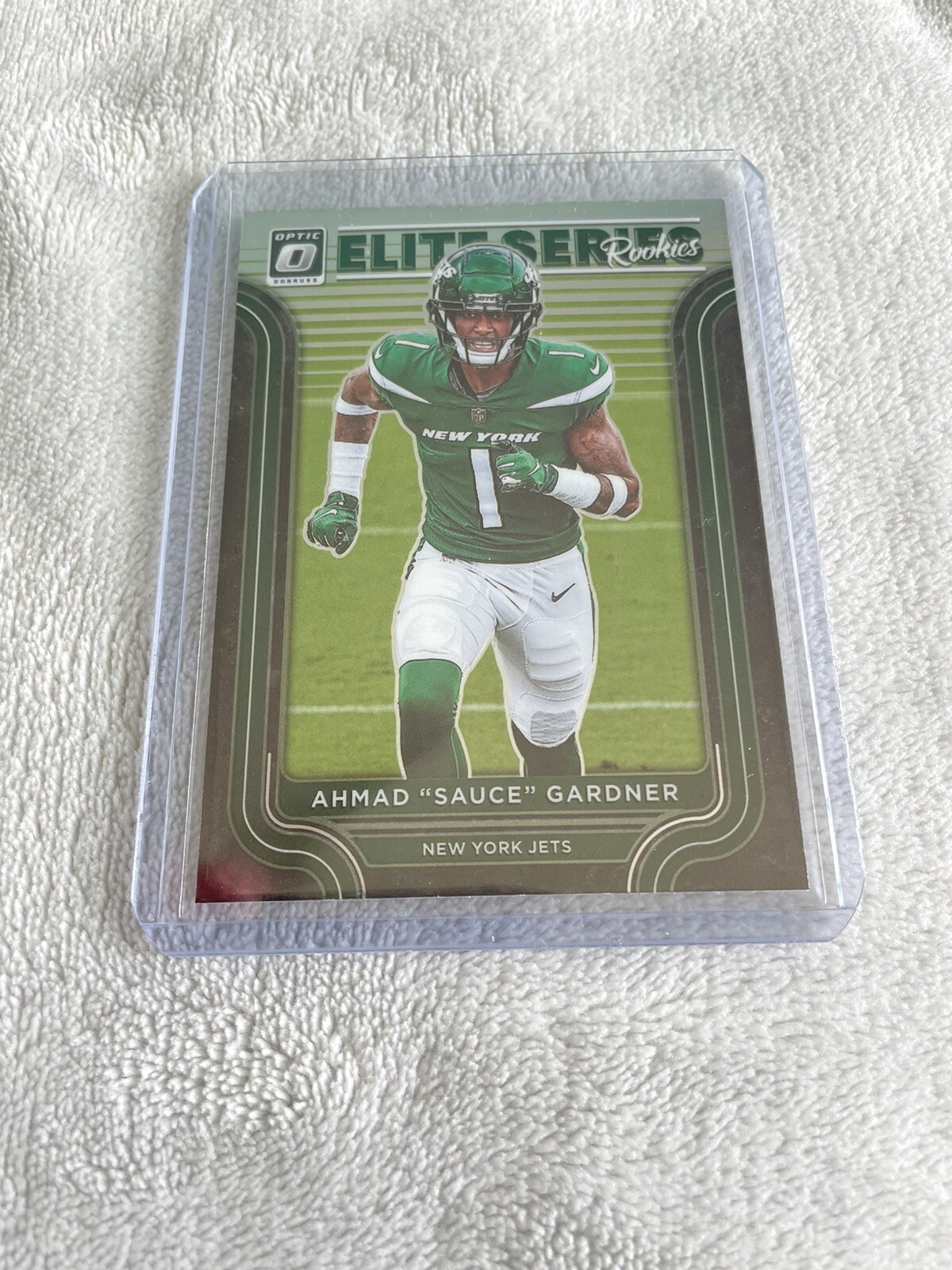 2022 Panini Donruss Optic Ahmad “Sauce” Gardner Elite Series Rookies 
