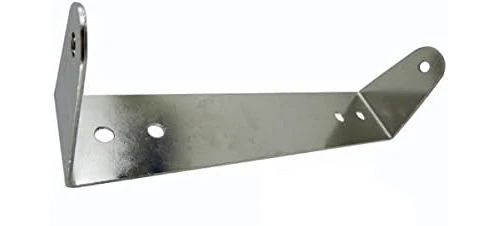 Workman C529C Chrome CB Radio Bracket for Cobra 29LTD & Uniden PC78, 7-1/2" Wide - Image 2 of 4