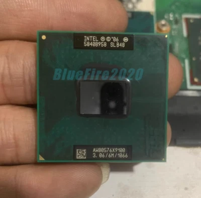 Intel Core 2 Extreme X9100 SLB48 3.06GHz / 6M / 2-Core Sockel P Notebook CPU 44W - Bild 1 von 4