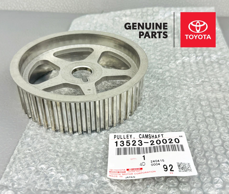 13523-20020 TOYOTA AVALON CAMRY SIENNA SOLARA LEXUS ES RX POLEA, ÁRBOL DE LEVAS OEM Foto 4 de 4