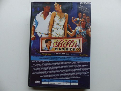 DVD Billu barber GAURI KHAN PRIYADARSHAN CHAKRABORTY Bollywood - Bild 2 von 2