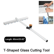 Glass T Shaped Cutter 60cm Tile Cutter Oil Glass Cutting Tool for Thick Glass
