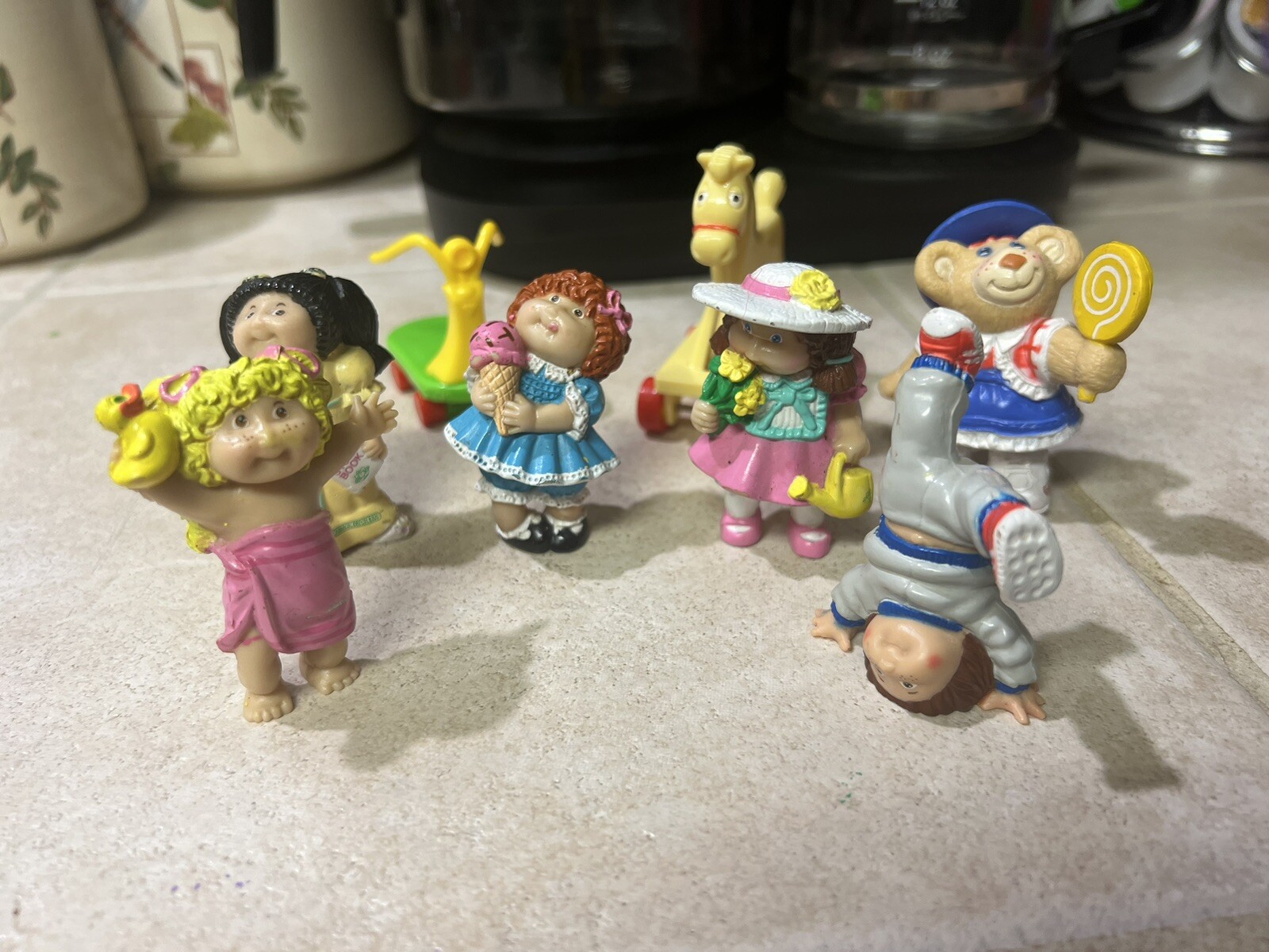 Cabbage Patch Computer 8 Pc Vintage Cabbage Patch Kids 1980’s 1990’s CCA Figurines | eBay