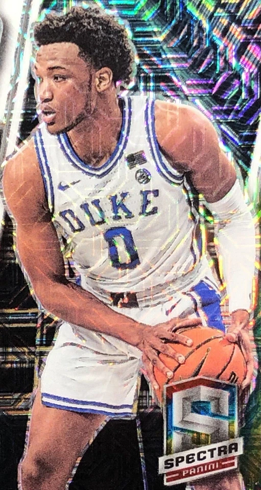 2022-23 Spectra Wendell Moore Jr. /25 “RISE ABOVE” META PRIZM SSP RC No. RA-WMO - Image 4 of 4