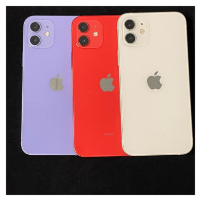 Apple iPhone 12 5G Unlocked 64GB/128GB Excellent Condition - Red/Green