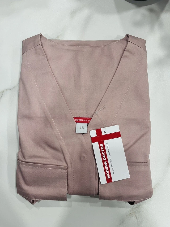 Conjunto Exfoliante Algodón Cómodo Mujer, Talla S, M, L, Color Rosa Claro (Algodón Premium) Foto 4 de 4