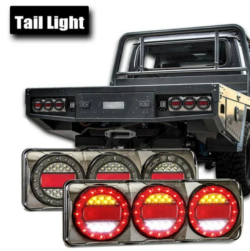 MAXILAMP 3 LED Combination Tail Lights Stop/Tail/ Indicator/Reverse Truck Ute - Picture 1 of 16