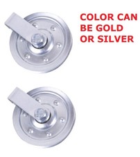 Garage Door 3 Sheave Pulley Kit with Strap and Bolts 2 PACK