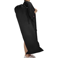 47" Camping Chair Bag Foldable 900D Oxford Large Mouth Carry Bag Black