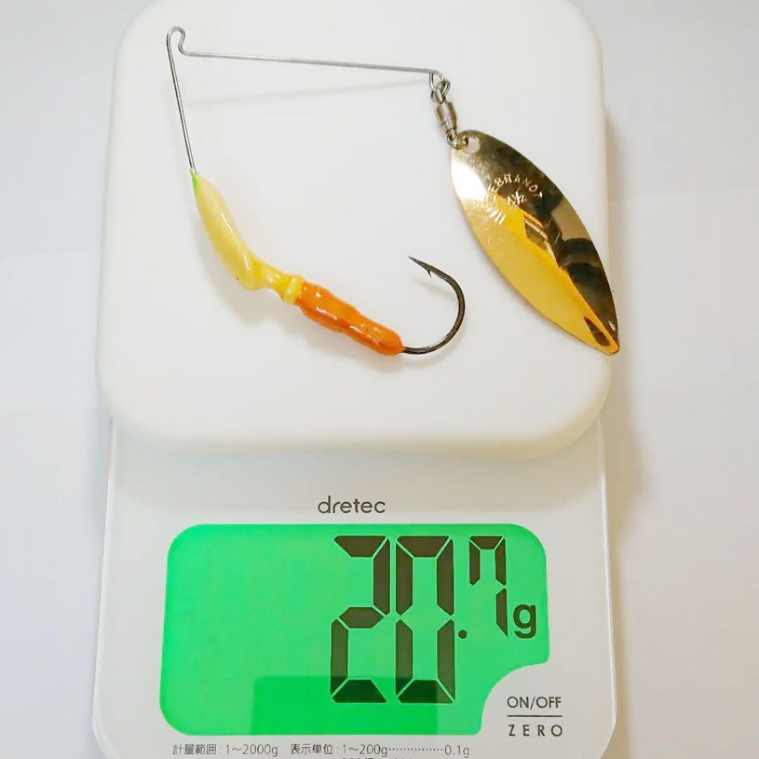 Fishing Lure Megabass Spinnerbait Modified Weight Tuning Without Skirt