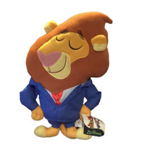 New Disney Zootopia Mayor Leodore Lionheart Approximately 13 Tall Plush Stuffed