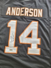 Ken Anderson Signed Cincinnati Bengals Nfl Jersey Retro Custom Tristar Coa...