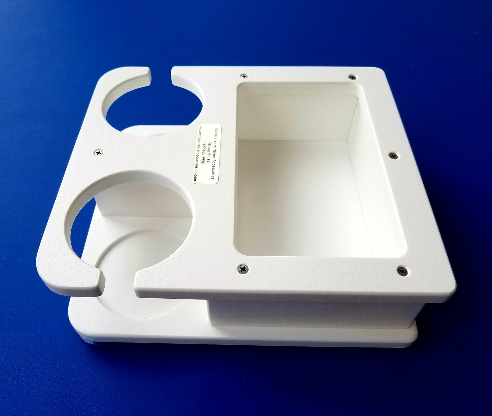 Starboard Double Drink Cup Holder With Large Storage Box (1/2