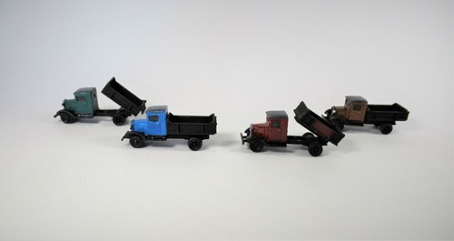 SMC-GG-1169 1930 Chevy Dump Truck HO-1/87 Scale White Resin Kit (unfinished) - Picture 4 of 5