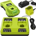 NEW Fast Charger For RYOBI P108 18V One Plus High Capacity Lithium-ion Battery