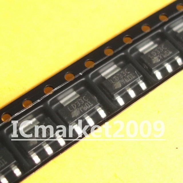 10 PCS LD1117AS33TR SOT-223 LD18A LD1117 POSITIVE VOLTAGE REGULATORS | eBay