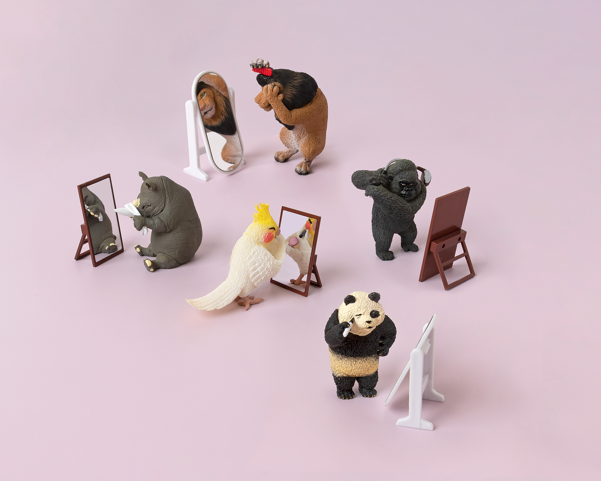 Statso Toshio Asakuma Animals Getting Ready Gachapon (Complete) | eBay