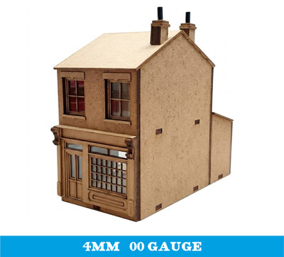 Reihenhaus Laden Kratzhilfe 360 Bausatz Modelleisenbahn Bausatz Spur 1/76 00 4mm
