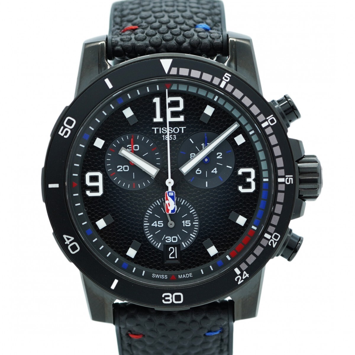 Tissot Supersport Chronograph NBA Edition Men's Watch Black Dial
