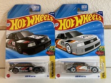 2025 Hot Wheels Audi 90 Quattro 199250 Blacksilver - Peak Pursuit Lot Of 2