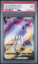 Pokémon Galarian Articuno V (Full Art) 169/198 Swsh06: Chilling Reign PSA 9 on eBay