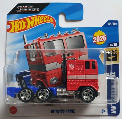 Hot Wheels Transformers Optimus Prime  HW SCREEN TIME 6/10 2025 neu