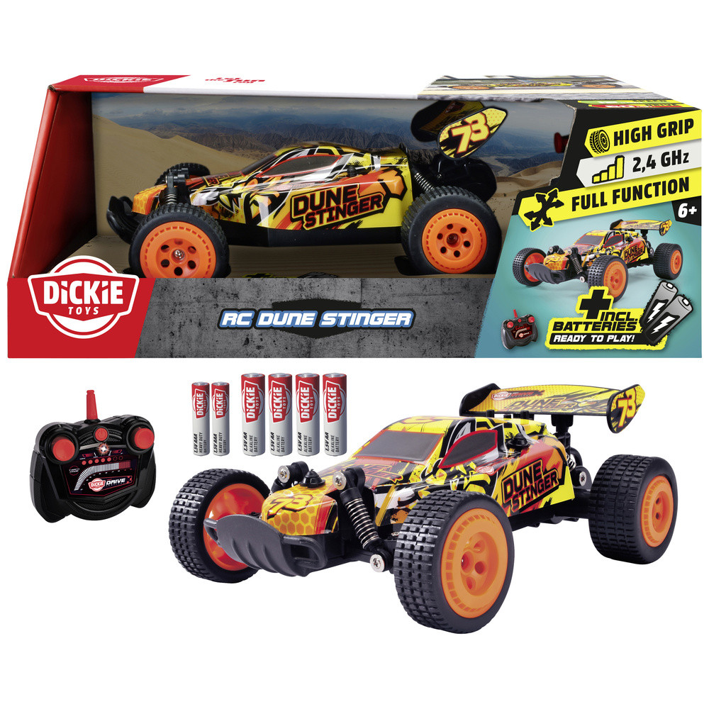Dickie Toys 201105009 Dune Stinger 124 Радиоуправляемая модель электрического багги Einsteiger 5290₽