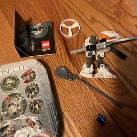 LEGO Bionicle - 4870 Rahaga Kualus 100% COMPLETE - With Manual And Box