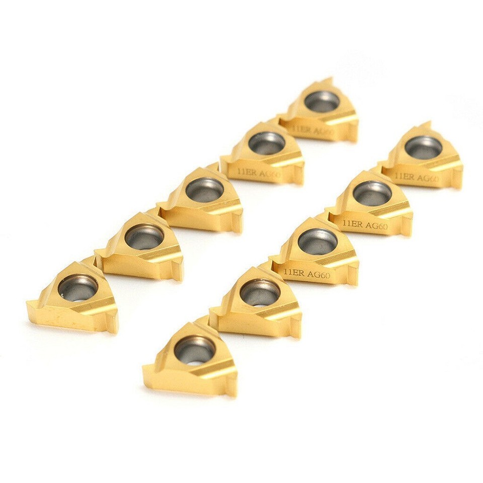 Carbide Inserts for For thread Turning Tool Boring Bar 10CS | eBay ...